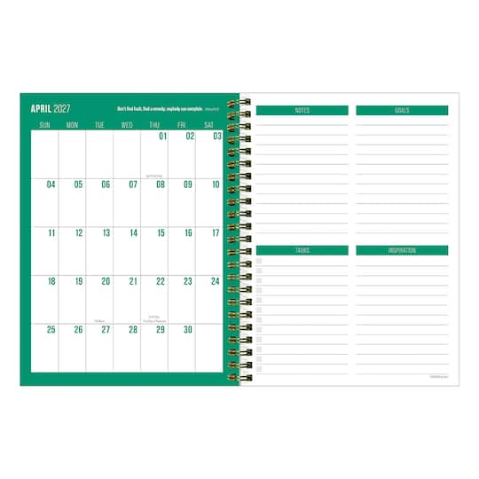 2027 Graphic Petals Medium Weekly Monthly Planner